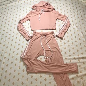 *SOLD* FASHION NOVA BABY PINK TENNIS SET
